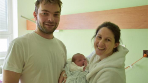 Prvním občánkem roku 2020 je na Vysočině Verunka z Jihlavy