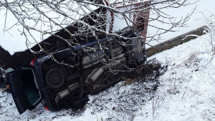 U Arnolce boural řidič s osobním autem