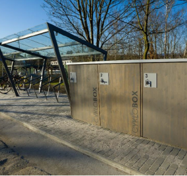 Další cykloboxy budou na Vysočině využívat už v létě